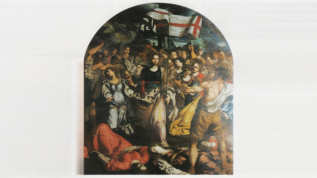 MARTIRIO DI S. ORSOLA E DELLE COMPAGNE